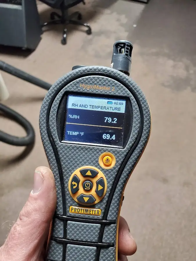 Moisture meter humidity assessment for Fire & Smoke Damage Restoration in Jackson